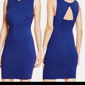 Cupcakes & Cashmere Lapis Blue Cocktail Dress!